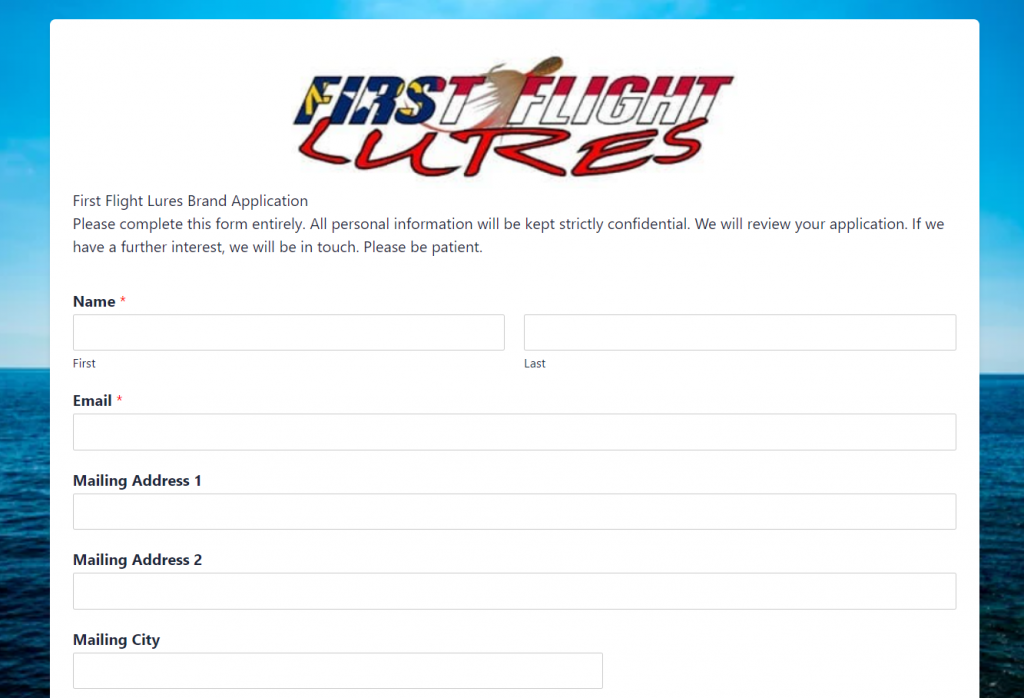 FFL Form Webpage